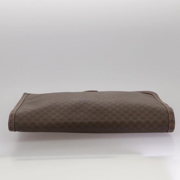 CELINE Macadam Canvas Briefcase Pvc Leather Brown - Picture 6 of 16